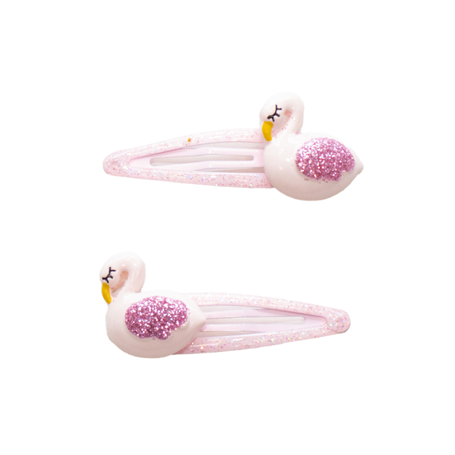 Barrettes - Cygnes