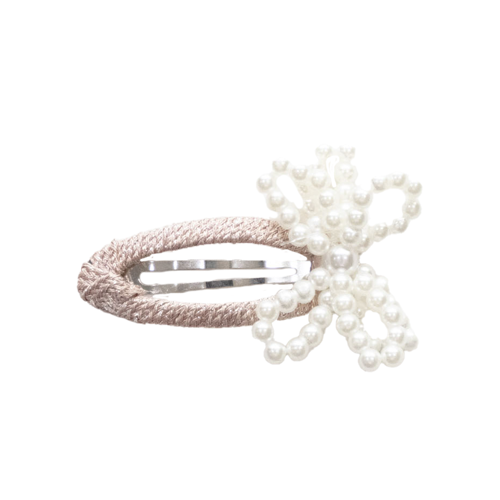 Collection Paris - barrette Miléna rose