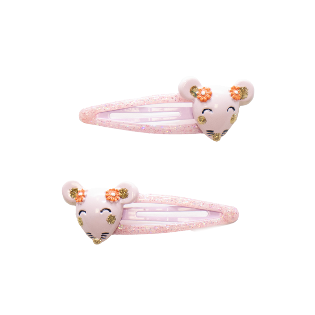 [YB-500-123] Barrettes souris - Mices