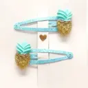barrettes Exotic Blue