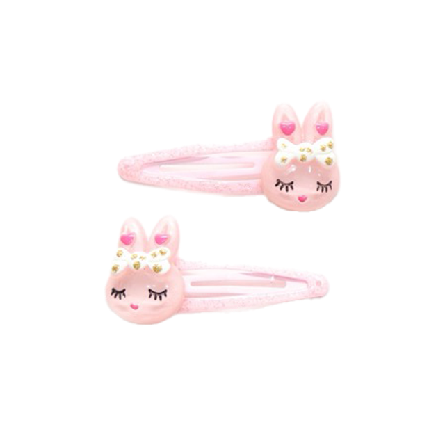 [YB-500-181] Bella Hair clips - pink