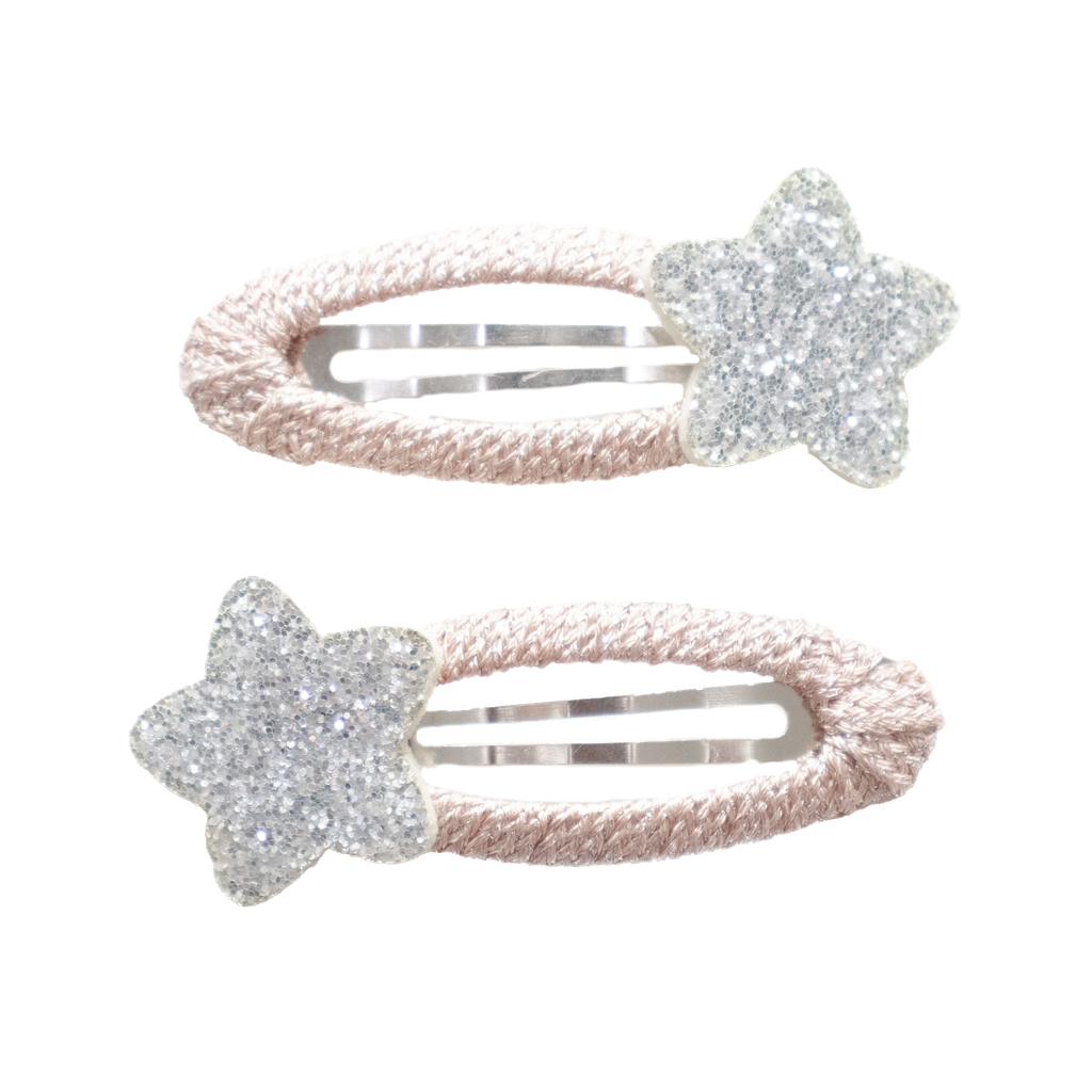 [YB-500-285] Collection Paris - barrettes Blue Stars