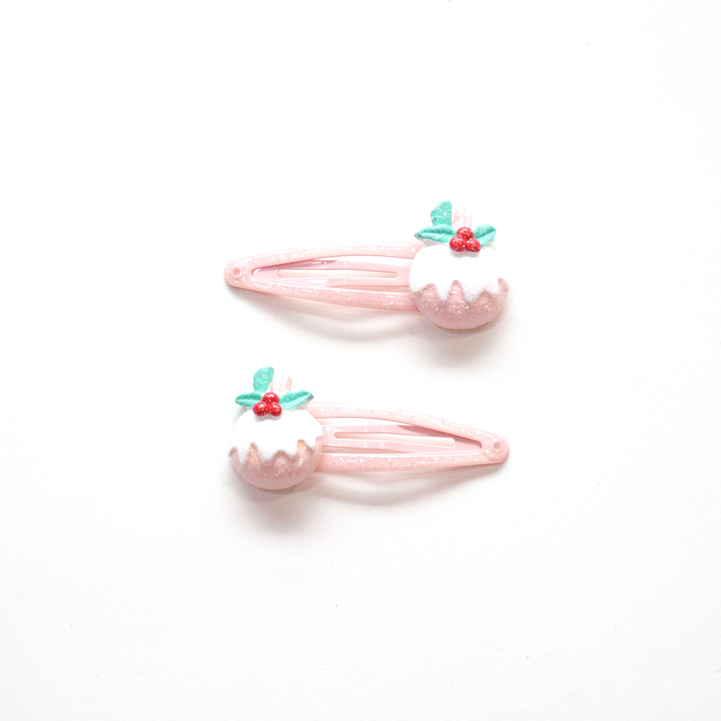 Barrettes de Noel - SnowBall