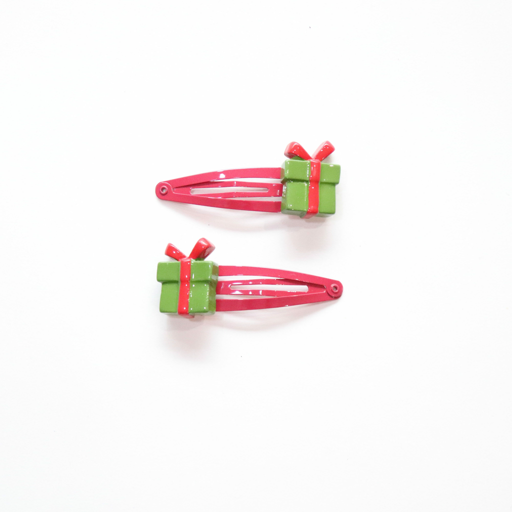 [YB-500-220] Christmas Hair clips - Gifts