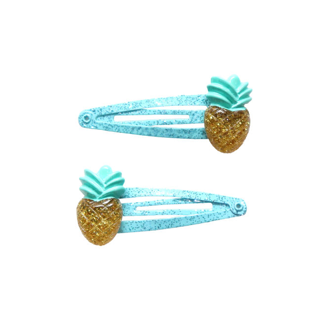 Barrettes - Exotic Blue
