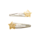 Barrettes - Gold Stars