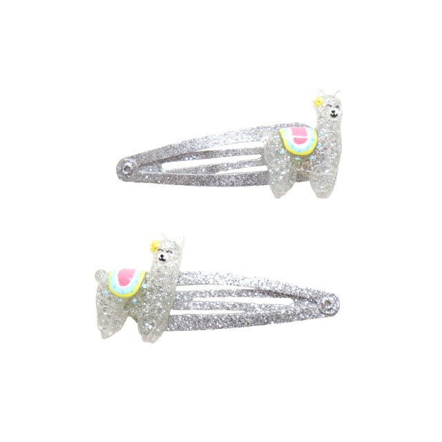[YB-500-182] Barrettes Inca - gris
