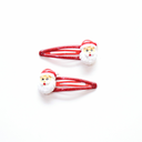 Barrettes de Noel - Père Noel