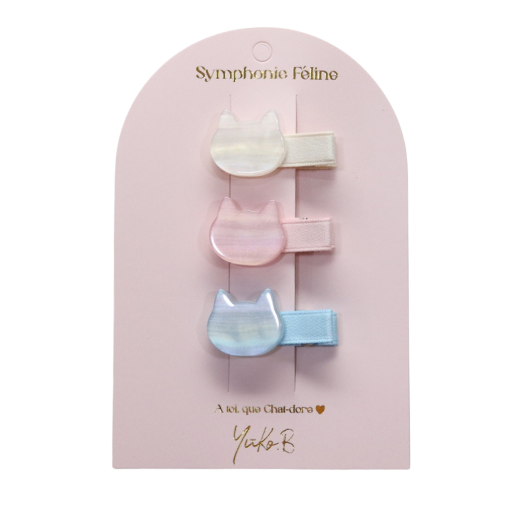 [YB-500-295] Symphonic Collection - Feline  Hair clips