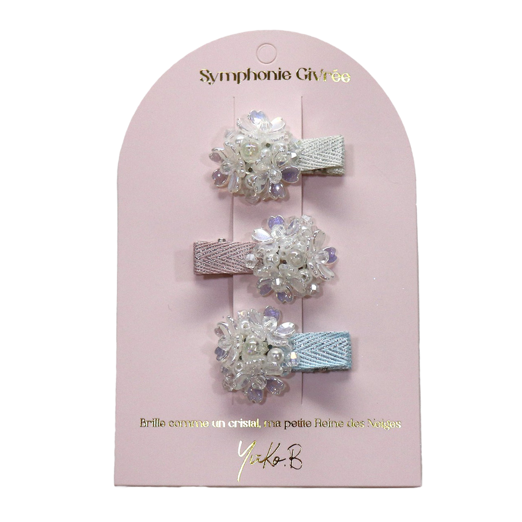Collection symphonique - barrette Givrée