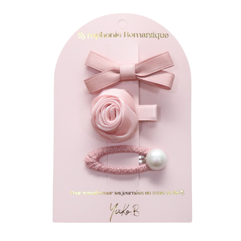 [YB-500-291] Collection symphonique - barrette romantique