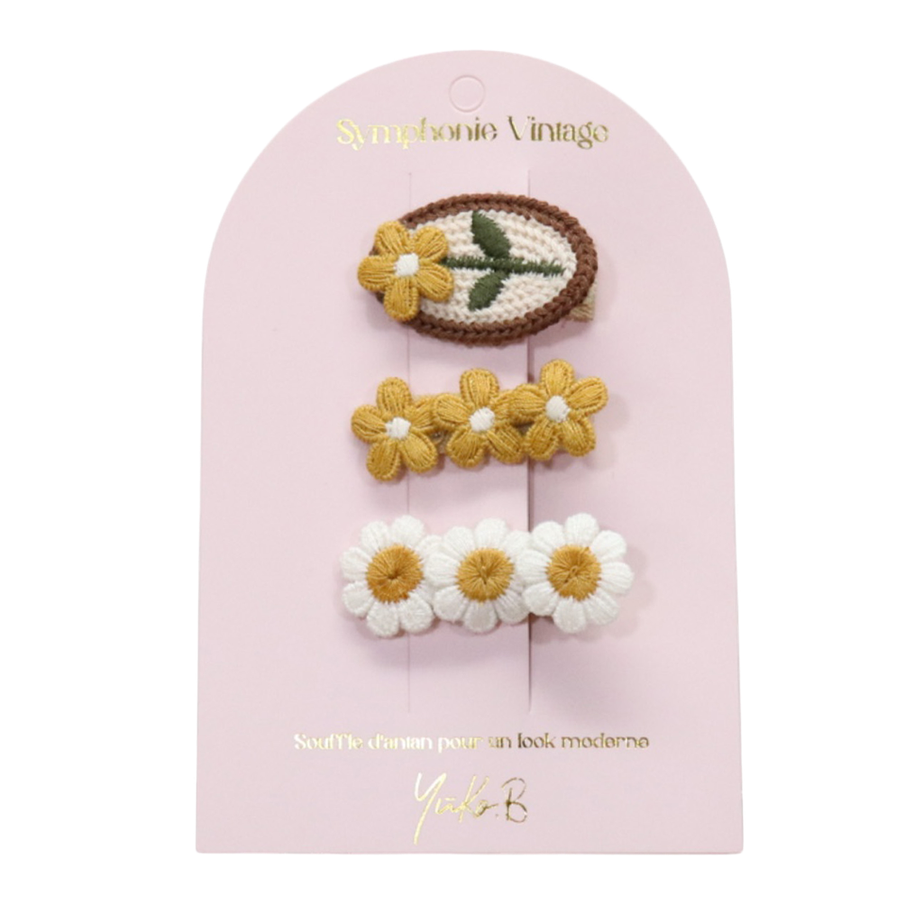 [YB-500-293] Symphonic Collection - Vintage hairclips
