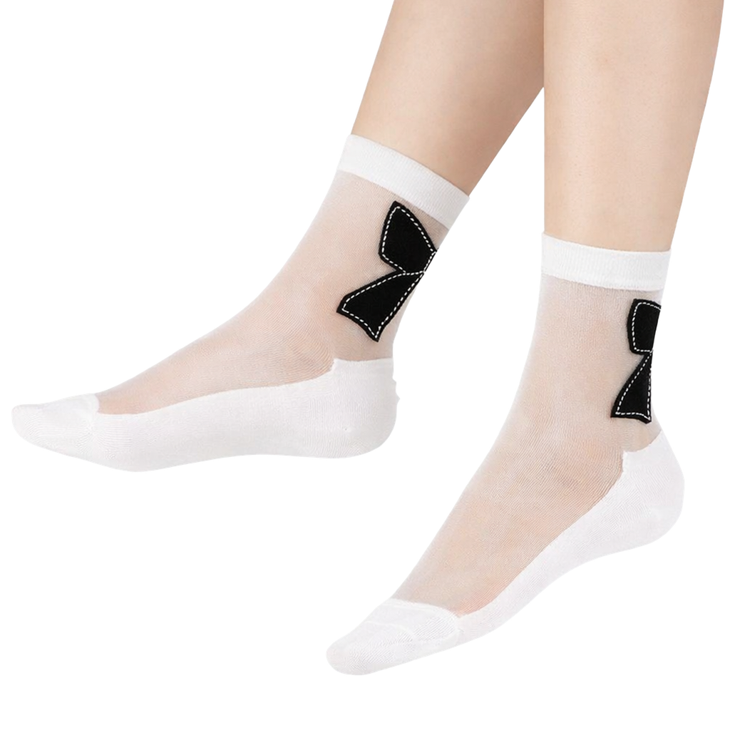 [YB-400-031] Be a Gift Socks - White