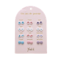 Earrings – A Year of Pastel Poetry (french version)