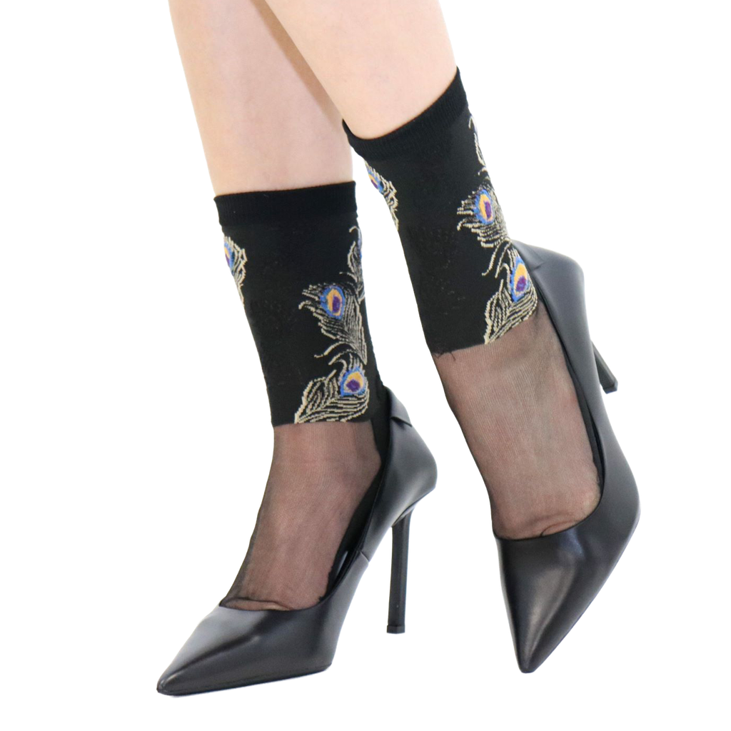 [YB-400-083] Chausettes - Antonia - Noir