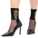 Chaussettes - Katarina - Noir & Or