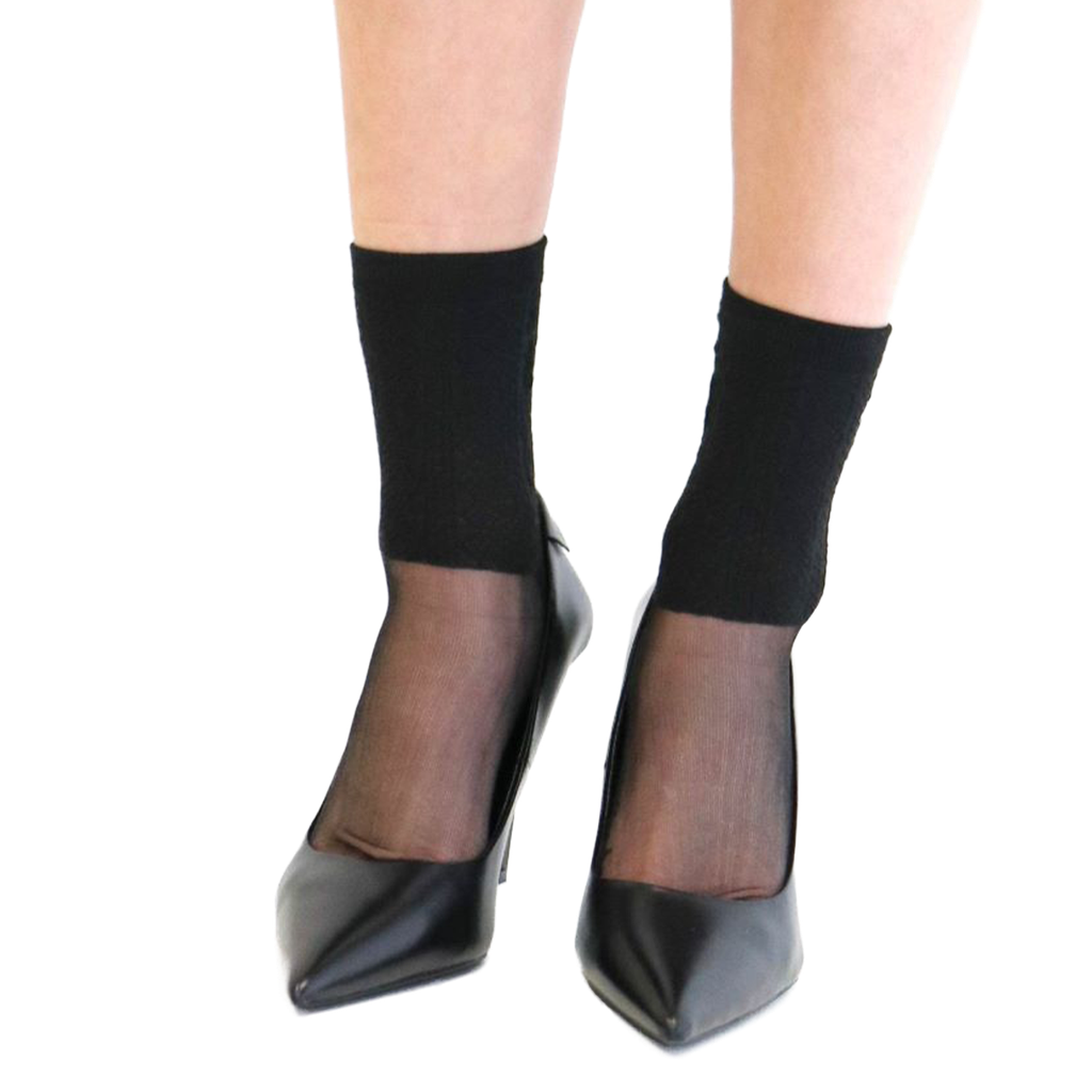 [YB-400-088] Chausettes - Liza - Noir