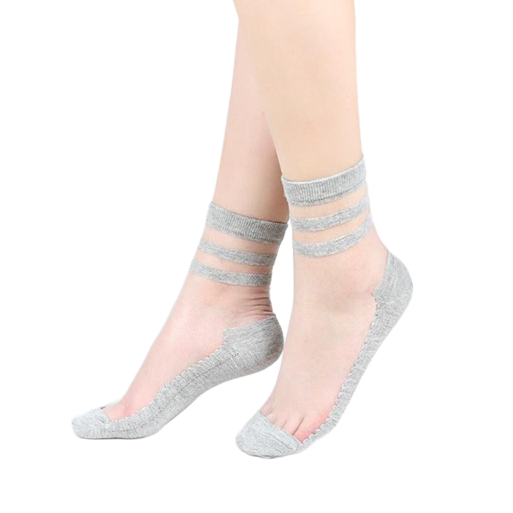[YB-400-100] Chausettes - Nina - Gris