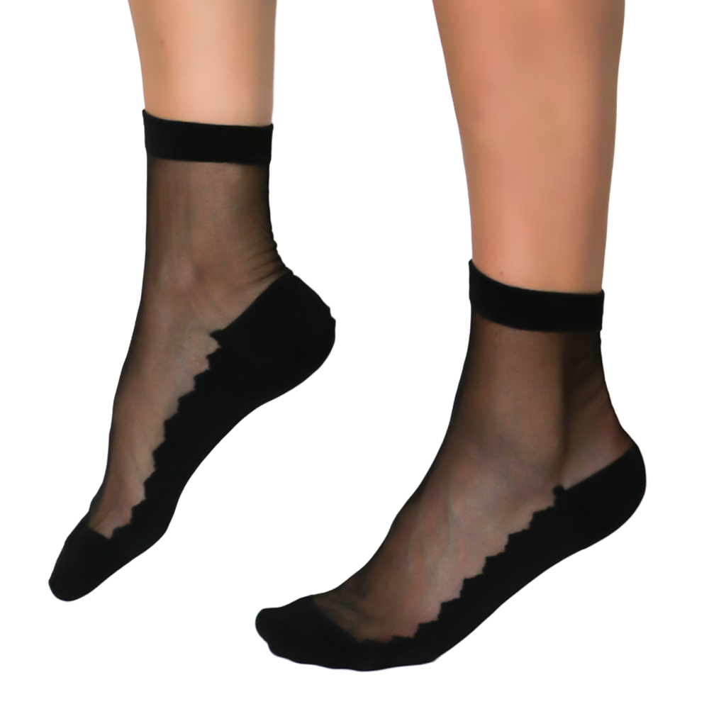 Chaussettes Be a Queen  - Noir
