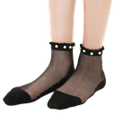 Perla  - Black Socks