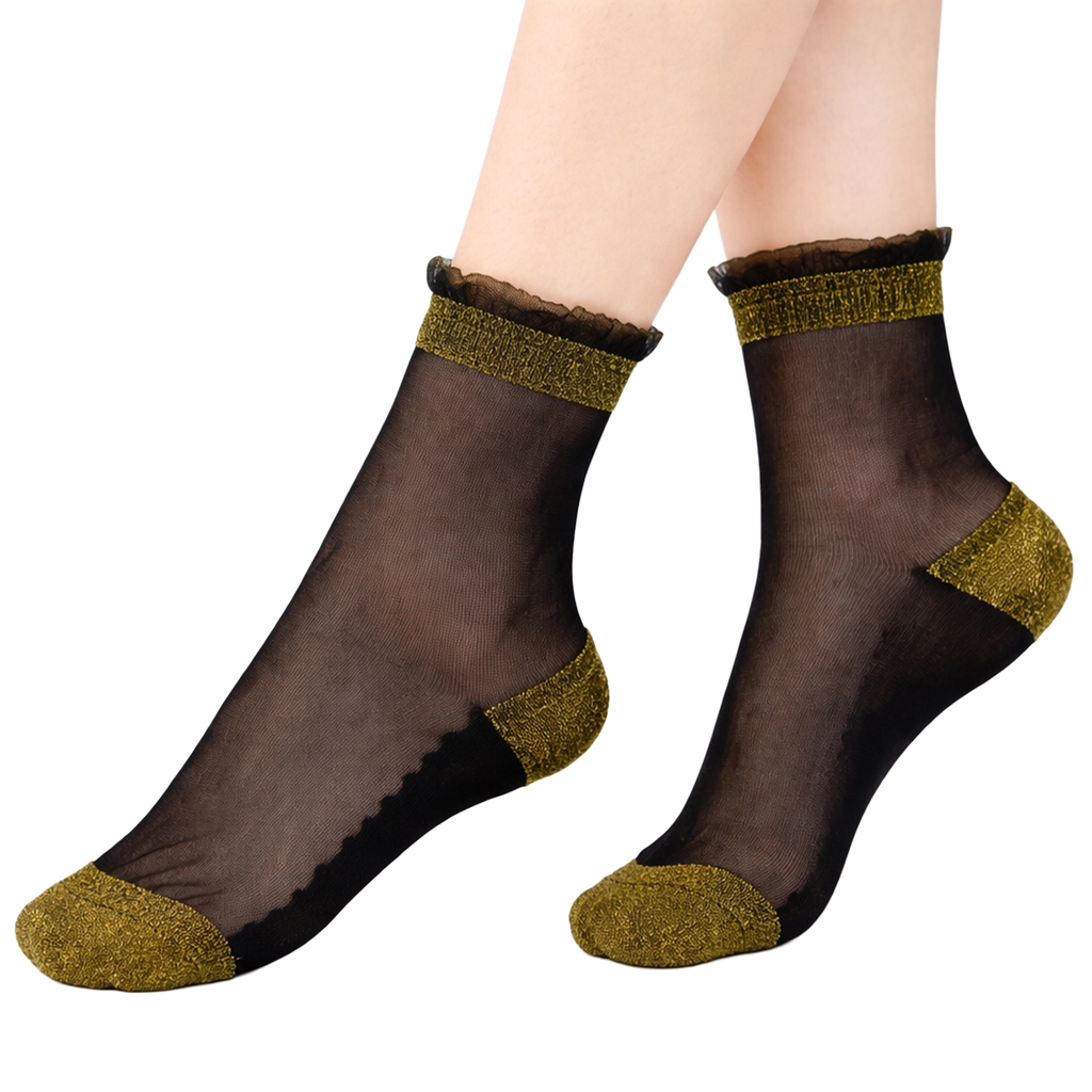 Shine Socks - Gold