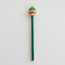 Stylo petit chien vert de Noel - 6 pcs