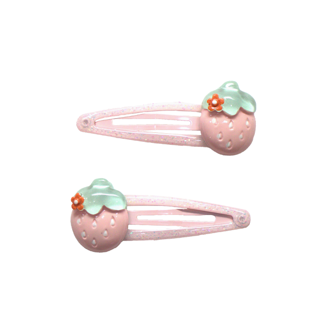 Strawberries Hair clips