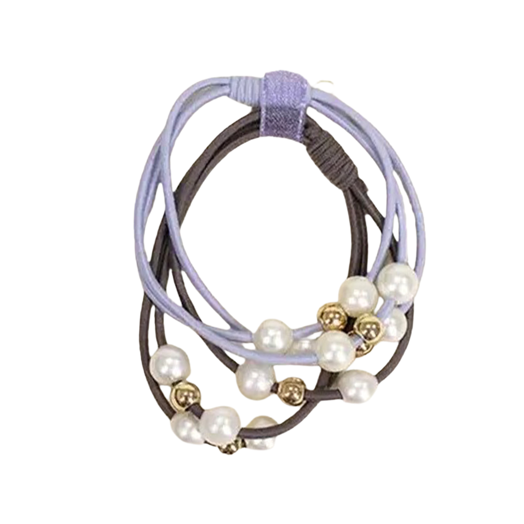 [YB-500-081] Elastiques/ Bracelets - Pearls