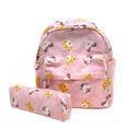 Ensemble sac à dos et trousse - Jungle Carnival - Rose