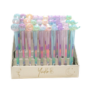 Set of 60 multi-colored Magic Glitter pens