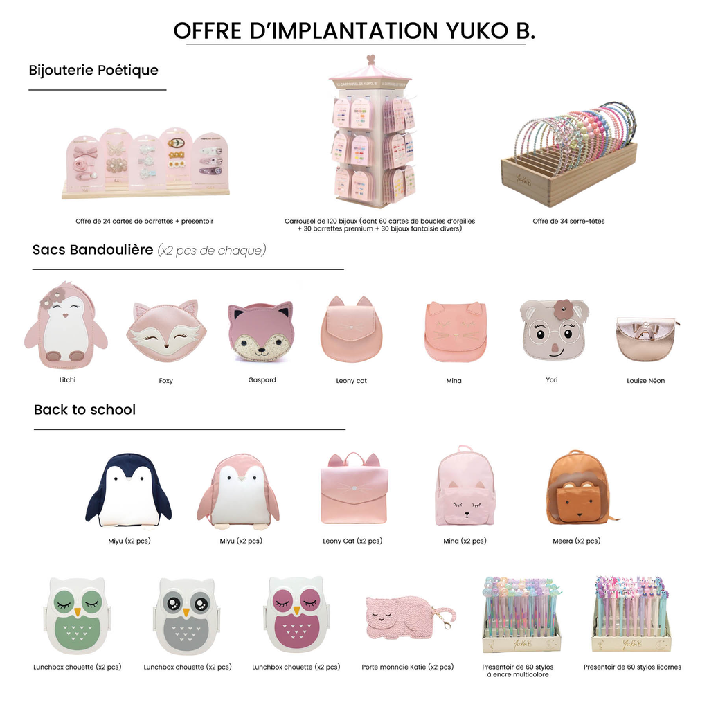 Pack d'implantation univers Yuko B.