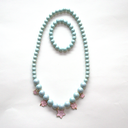 Ensemble collier et bracelet Mila - Menthe