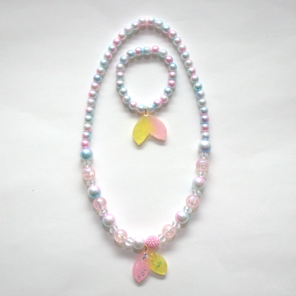 Ensemble Bracelet et collier sirène