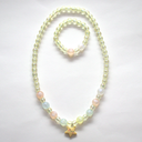 Ensemble collier et bracelet Sun Zoa - jaune