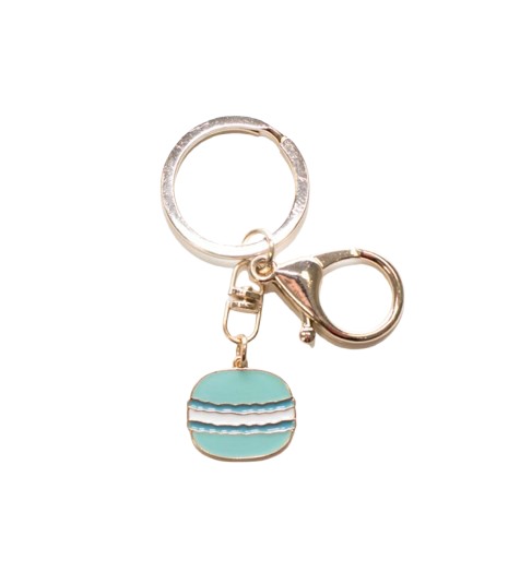 [YB-500-101] The Macaroon keychain - Blue