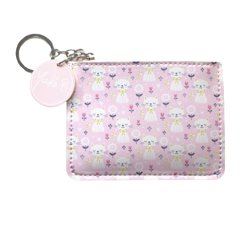 [YB-700-005] Carlie - Porte monnaie chats