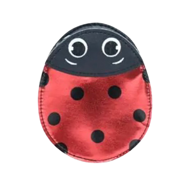 [YB-100-106] Ladybug shoulder bag - red