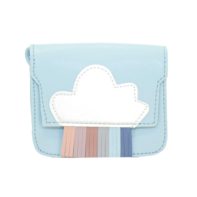 [YB-100-078] Sac bandoulière Mini Rainbow - Bleu