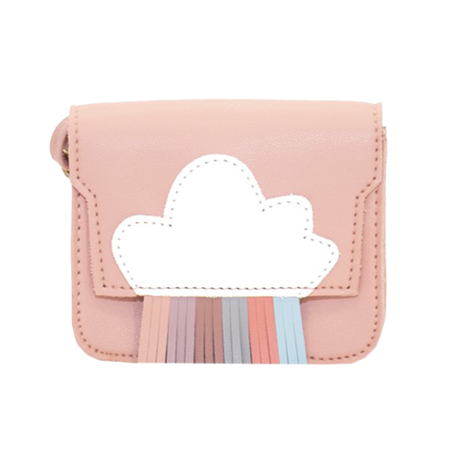 [YB-100-077] Mini Rainbow shoulder bag - pink