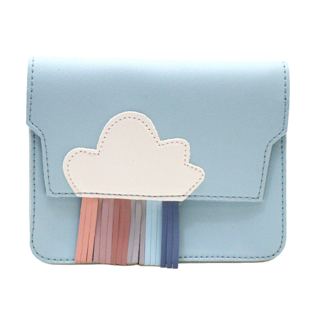 [YB-100-011] Rainbow shoulder bag - blue