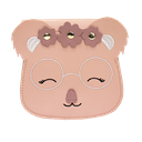 Yumi the koala shoulder bag - pink